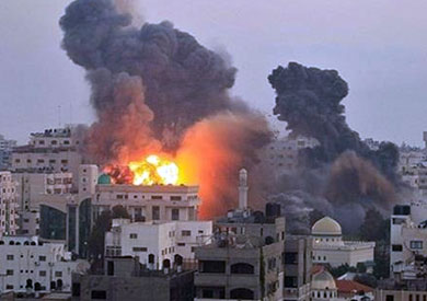 غارة جوية إسرائيلية على قطاع غزة ردا على إطلاق نار